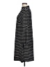 Ann Taylor Stripes Black Casual Dress Size L - photo 5