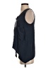 BCBGMAXAZRIA 100% Silk Blue Sleeveless Silk Top Size P (petite) - photo 5