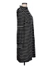 Ann Taylor Stripes Black Casual Dress Size L - photo 4