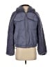 Universal Thread Solid Blue Faux Fur Jacket Size XS - photo 1