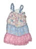 Jona Michelle 100% Polyester Paisley Blue Dress Size 5 - photo 2