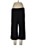 Larry Levine Solid Black Active Pants Size L - photo 1