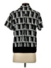 Karl Lagerfeld Paris 100% Polyester Black Short Sleeve Blouse Size XS - photo 2