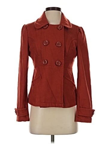 Tulle Wool Coat (view 1)