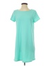 CAKE. Solid Teal Casual Dress Size S - photo 1
