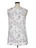 Logo Layers Silver Sleeveless T-Shirt Size 1X - photo 2
