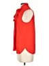 J.Crew 365 100% Polyester Orange Sleeveless Blouse Size S - photo 5