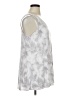 Logo Layers Silver Sleeveless T-Shirt Size 1X - photo 4