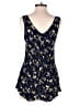 SEEK The Label 100% Rayon Floral Blue Romper Size M - photo 2