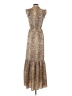 THML 100% Polyester Paisley Brown Cocktail Dress Size S - photo 2