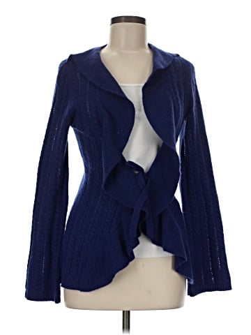 Malika Cashmere Cashmere Cardigan (view 1)