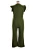 BTFBM Solid Green Jumpsuit Size XL - photo 2