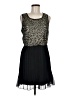 Maison Jules 100% Polyester Black Cocktail Dress Size M - photo 1