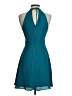 Express Outlet Solid Teal Cocktail Dress Size 0 - photo 2