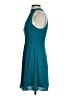 Express Outlet Solid Teal Cocktail Dress Size 0 - photo 5