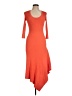 A.L.C. Orange Casual Dress Size M - photo 1