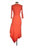 A.L.C. Orange Casual Dress Size M - photo 2
