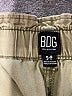 BDG 100% Cotton Solid Green Khaki Shorts Size S - photo 3