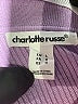 Charlotte Russe Purple Pullover Sweater Size L - photo 7