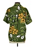 BDG Tropical Green Short Sleeve Blouse Size S - photo 2