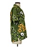 BDG Tropical Green Short Sleeve Blouse Size S - photo 4