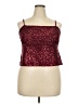 Unbranded Burgundy Tube Top Size 20 - photo 1