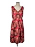 Tory Burch Paisley Red Cocktail Dress Size 12 - photo 1