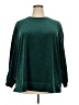 Woman Within 100% Polyester Green Sweatshirt Size 22 - 24 - photo 1