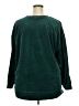 Woman Within 100% Polyester Green Sweatshirt Size 22 - 24 - photo 2