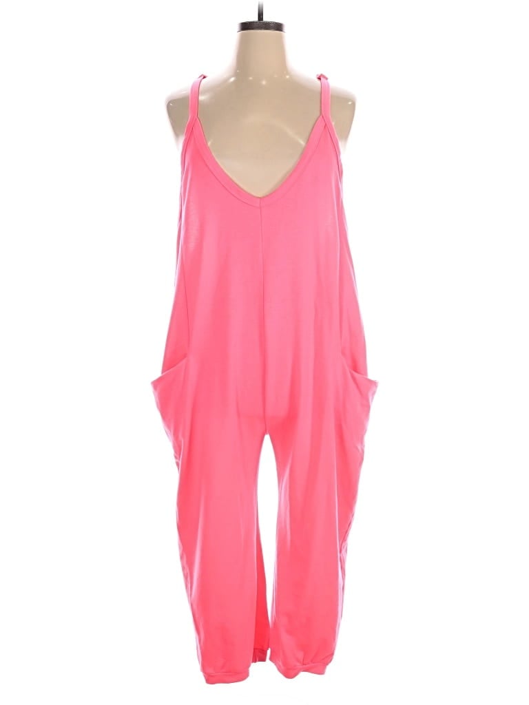 Pre-owned Unbranded Jumpsuit In Pink