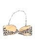 J.Crew Animal Print Brown Swimsuit Top Size M - photo 2