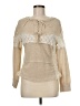 Gimmicks Ivory Long Sleeve Blouse Size M - photo 1