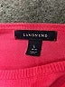Lands' End Pink Short Sleeve Top Size L - photo 7