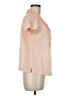 Talbots 100% Cotton Orange Short Sleeve Blouse Size 8 (petite) - photo 4
