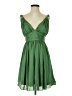 BCBGeneration 100% Polyester Solid Green Cocktail Dress Size 4 - photo 1