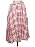 Lulus 100% Rayon Plaid Red Casual Skirt Size M - photo 1