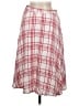 Lulus 100% Rayon Plaid Red Casual Skirt Size M - photo 2