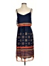 Old Navy 100% Polyester Print Blue Casual Dress Size S - photo 1