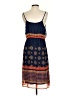 Old Navy 100% Polyester Print Blue Casual Dress Size S - photo 2
