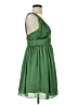 BCBGeneration 100% Polyester Solid Green Cocktail Dress Size 4 - photo 4
