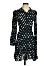 Zara Basic Polka Dots Black Casual Dress Size S - photo 1