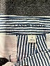 Lands' End 100% Baumwolle Stripes Green Khaki Shorts Size 8 - photo 3