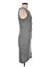 Leith Solid Gray Casual Dress Size M - photo 4