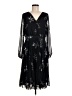 Ann Taylor 100% Polyester Black Cocktail Dress Size 8 - photo 1