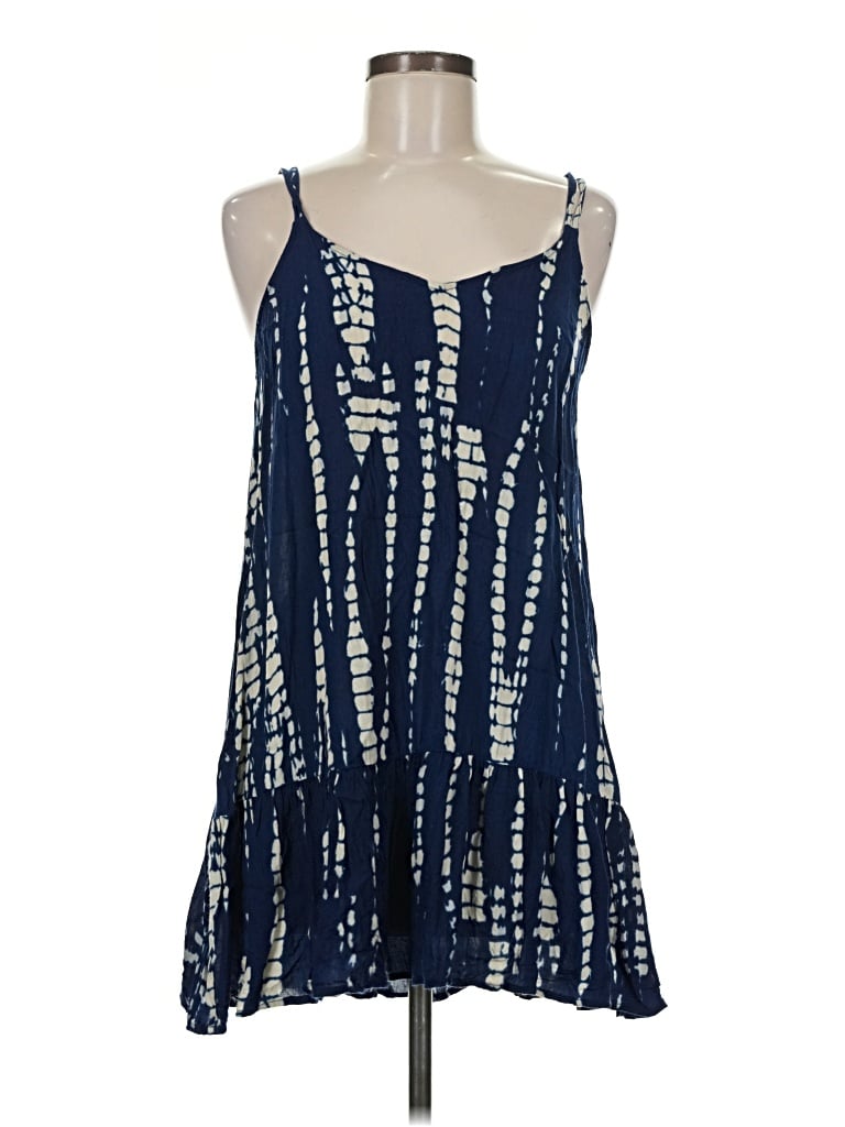 Pre-owned En Creme Casual Dress In Blue