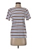 J.Crew 100% Cotton Stripes Tan Short Sleeve Turtleneck Size XS - photo 1