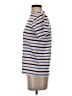 J.Crew 100% Cotton Stripes Tan Short Sleeve Turtleneck Size XS - photo 5