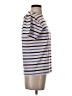J.Crew 100% Cotton Stripes Tan Short Sleeve Turtleneck Size XS - photo 4