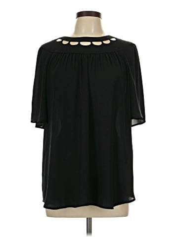 Ann Taylor Short Sleeve Blouse (view 1)