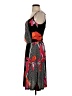 Lascana Tropical Black Cocktail Dress Size 2 - photo 5